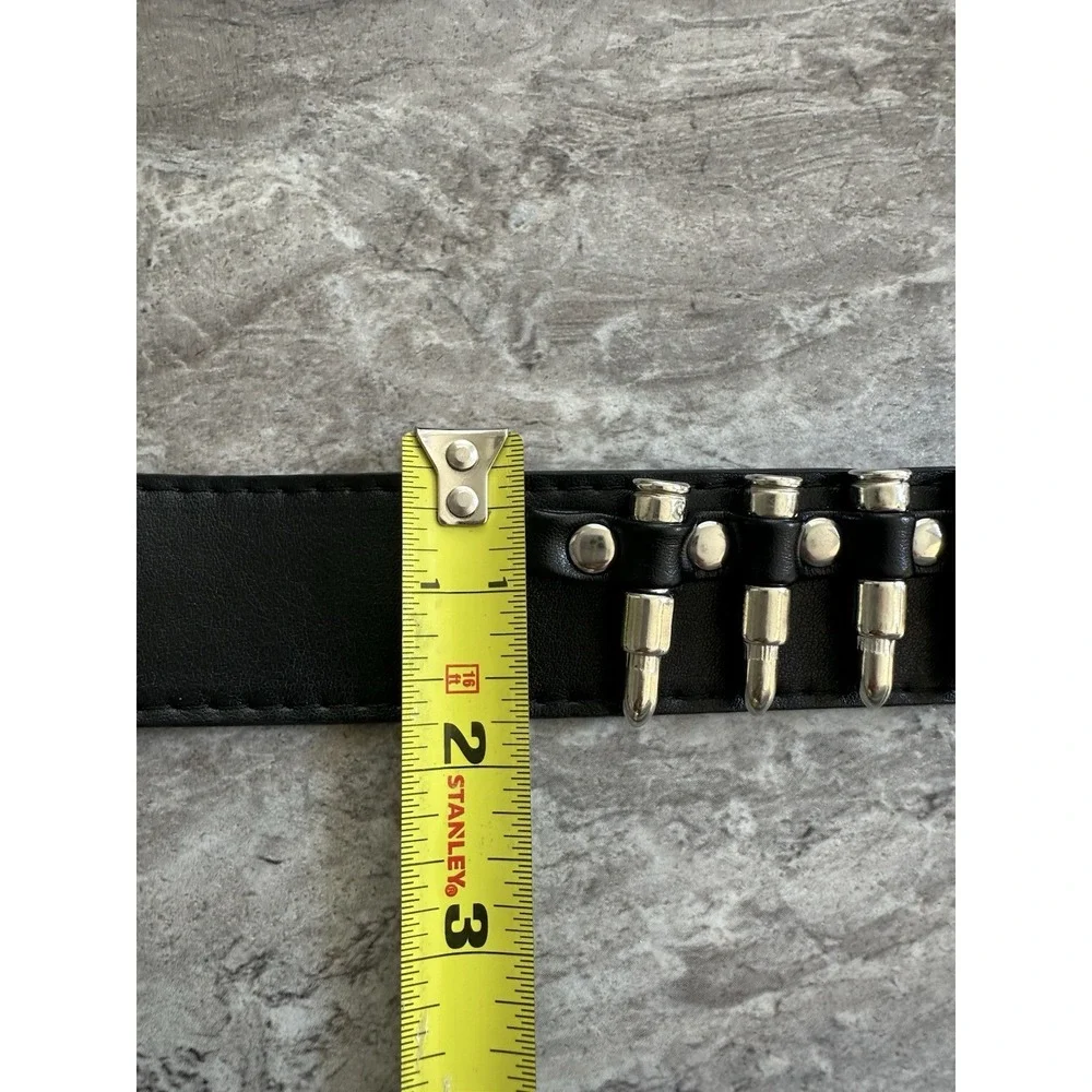 Studded Belt Bullet Rivets Belt Y2k Secene Costume Women Men Goth Belts 44